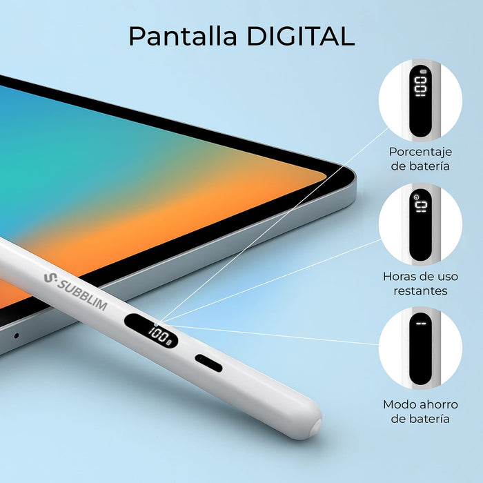 EAN 8436586743819 - SUBBLIM SUBPEN-IOS001 lápiz digital 70 g Blanco imagen 6