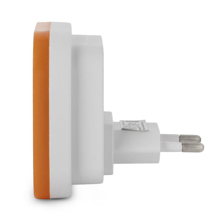 Entac Nachtlicht 0.5w Quadrat. Ww Naranja Dämmerungssensor