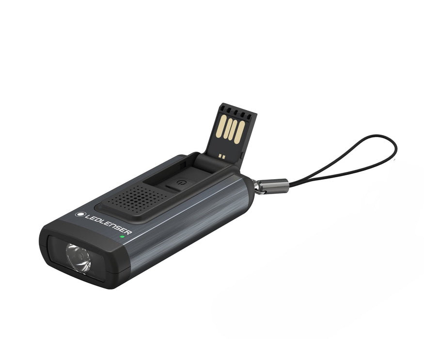 Ledlenser-502580 Linterna Gris  Barata Led
