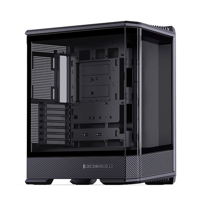 Jonsbo D400 Pc-Gehäuse, Midi Tower, Atx, Tempered Glass - Schwarz
