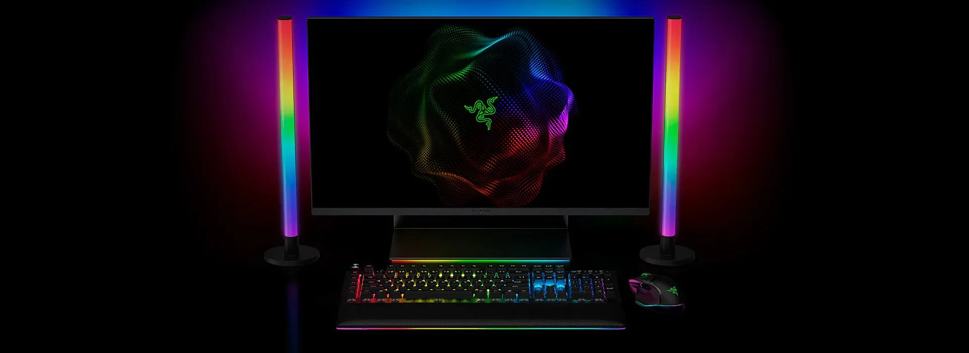 EAN 8887910000373 - Razer Aether Standing Light Bars luz de pantalla Negro imagen 8