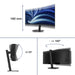 EAN 8721038007800 - Philips 34B2N3500C/00 pantalla para PC 86,4 cm (34") 3440 x 1440 Pixeles Wide Quad HD LCD Negro imagen 5