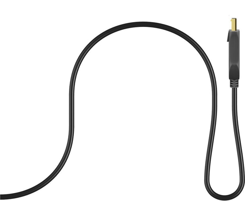 Cable Displayport  Macho-Macho De 50m 8k/60hz  V.2.0 40 Bbit/S  Negro, Aoc Fibra Óptica Híbrido  Goobay
