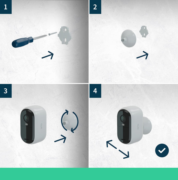EAN 193108145503 - Arlo Essential 2K Cámara de seguridad IP Interior y exterior 2560 x 1440 Pixeles Techo/pared imagen 6