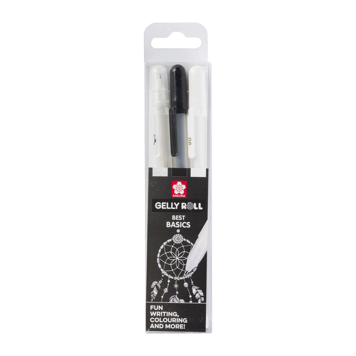 EAN 8712079395742 - Sakura Gelly Roll Bolígrafo de gel con tapa Negro, Blanco 3 pieza(s) imagen 1