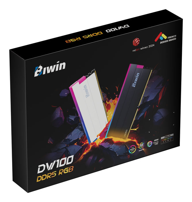 EAN 6955914623552 - Biwin DW100 módulo de memoria 64 GB 2 x 32 GB DDR5 6000 MT/s 288-pin DIMM ECC imagen 6