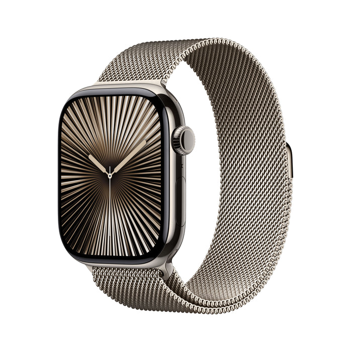 EAN 0195949553851 - Apple Watch Series 10 OLED 46 mm Digital 416 x 496 Pixeles Pantalla táctil 4G Titanio Wifi GPS (satélite) imagen 1
