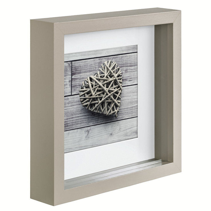 Hama Scala 3d Taupe 23x23 Retrato Madera Passepartout 59778