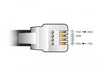 EAN 4043619667345 - DeLOCK 66734 cambiador de género para cable RJ-9 USB 2.0 Type-A Negro imagen 3