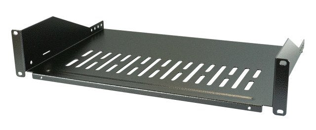 Bandeja De Rack 2he 300mm Ral9005 Capacidad De Carga 22 Kg Max.