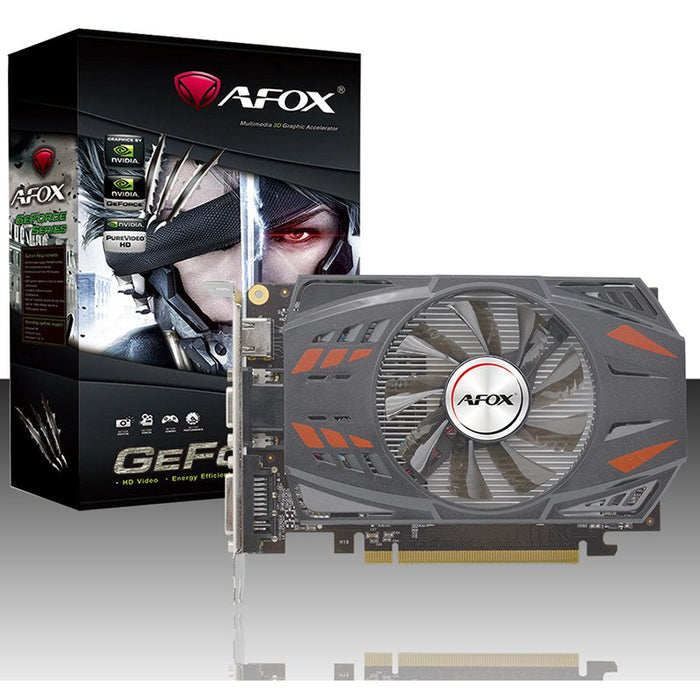 Afox Geforce Gt730 1gb Ddr3 64bit Dvi Hdmi Vga Lp Fan 	Af730-1024d3l7-V1