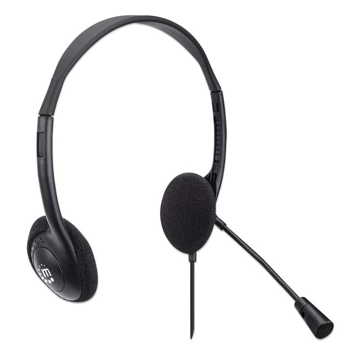 EAN 0766623179850 - Manhattan 179850 auricular y casco Auriculares Alámbrico Diadema Oficina/Centro de llamadas USB tipo A Ne imagen 6