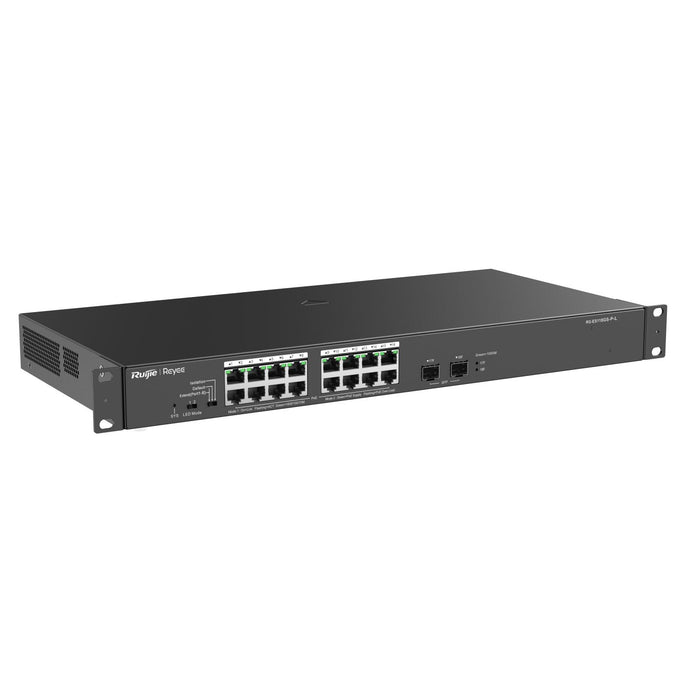 Switch Ruijie Reyee Rg-Es118gs-P-L 16p Dowlink + 2uplink Sfp