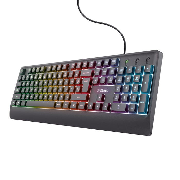 EAN 8713439251555 - Trust GXT 792 QUADROX teclado Ratón incluido Juego USB QWERTY Inglés de EE. UU. Negro imagen 3