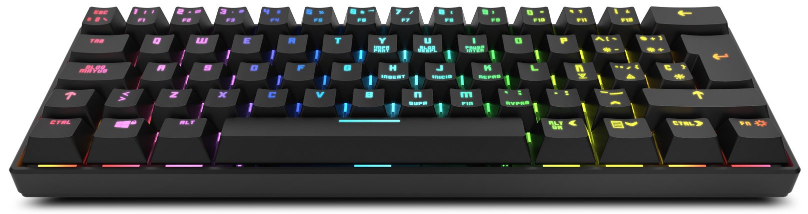 EAN 8436587971532 - Krom Kluster teclado Juego USB + Bluetooth Negro imagen 2