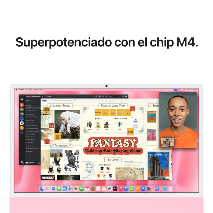 EAN 0195949598739 - Apple iMac Apple M M4 59,7 cm (23.5") 4480 x 2520 Pixeles PC todo en uno 16 GB 512 GB SSD macOS Sequoia W imagen 6