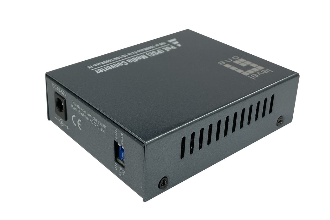 Levelone Convertidor Gvt-2014 10 100 1000t>Rj45 To Sc Sm Pse