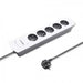 EAN 5901878502960 - Qoltec 50296 base múltiple 1,8 m 5 salidas AC Interior Gris, Blanco imagen 3