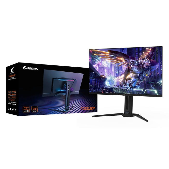 EAN 4719331858025 - GIGABYTE AORUS FO32U2P pantalla para PC 80 cm (31.5") 3840 x 2160 Pixeles 4K Ultra HD Negro imagen 7