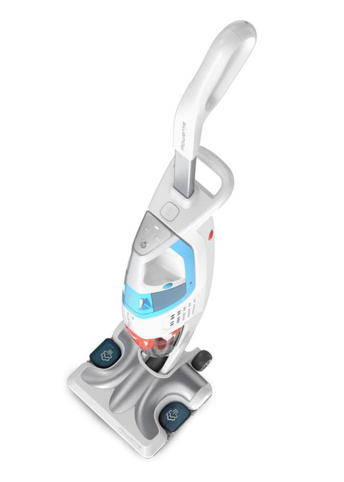 Aspiradora Rowenta Clean & Steam Multi Ry8544wh De Pie Y Escoba Eléctrica Corriente Alterna Seca Y Húmeda Sin Bolsa 0,5 L 1700 W Blanco, Azul