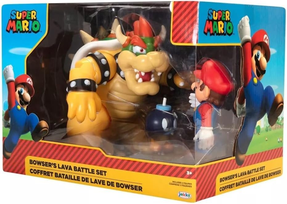 EAN 0039897645124 - Super Mario Bowser’s Lava Battle Set imagen 7
