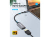 EAN 4015867229996 - Equip 133491 adaptador de cable de vídeo 0,15 m USB Tipo C Negro, Gris imagen 4