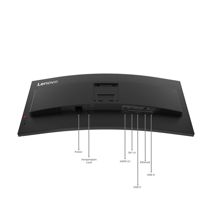 EAN 198155939679 - Lenovo ThinkVision T34WD-40 pantalla para PC 86,4 cm (34") 3440 x 1440 Pixeles Wide Quad HD+ LED Negro imagen 10