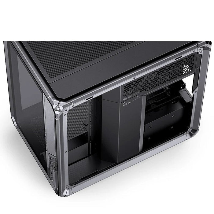 Caja Atx Jonsbo X400 Pro Cristal Templado Curvo Gris