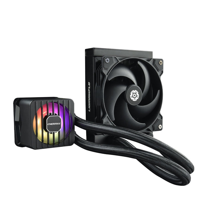 EAN 4713157727206 - Enermax LIQMAXFLO SR Procesador Kit de refrigeración líquida 12 cm Negro 1 pieza(s) imagen 8