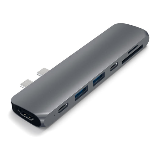 EAN 0879961006891 - Satechi ST-CMBPM base para portátil y replicador de puertos USB 3.2 Gen 1 (3.1 Gen 1) Type-C Gris imagen 2