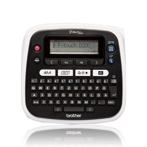 EAN 4977766726122 - Brother PT-D200BWVP impresora de etiquetas Transferencia térmica 180 x 180 DPI 20 mm/s TZe imagen 1