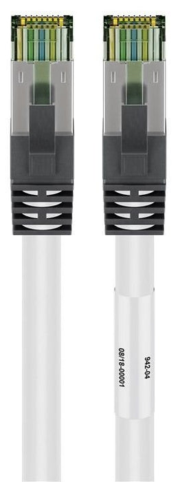 EAN 4040849551246 - Goobay 55124 cable de red Blanco 1 m Cat8.1 S/FTP (S-STP) imagen 1