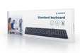 EAN 8716309083997 - Gembird KB-U-103-RU teclado Oficina USB QWERTY Inglés, Ruso Negro imagen 4