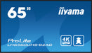 EAN 4948570124459 - iiyama LH6560UHS-B2AG pantalla de señalización Pizarra de caballete digital 163,8 cm (64.5") LED Wifi 500 imagen 2