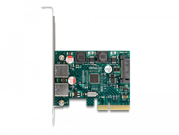 Delock Pci Express X4 A 2 X Extern Usb 10 Gbps Typ-A Hembra