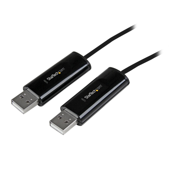 Startech.Com Cable Switch Conmutador Km Usb De 2 Puertos Con Transferencia De Datos Archivos Teclado Mouse 3x Usb A Macho Mac O Pc Adaptador De Conexión Directa Usb 2.0 Usb 2.0 Negro