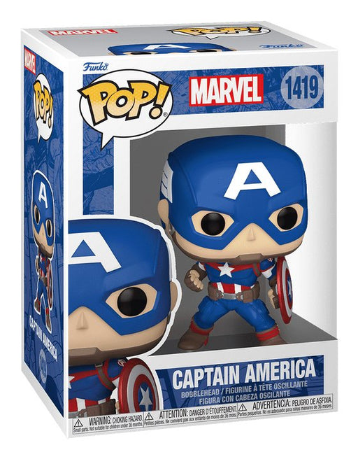 EAN 0889698824972 - FUNKO POP! Captain America (Marvel New Classics) imagen 2