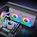 EAN 4711475640382 - Thermaltake TH280 V2 Ultra ARGB Procesador Kit de refrigeración líquida Blanco 1 pieza(s) imagen 6