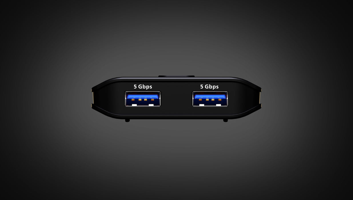 2 X 2-Port Usb 3.2 Gen 1  Peripheral Sharing Switch