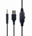EAN 8716309117418 - Gembird GHS-06 auricular y casco Auriculares Alámbrico Diadema Juego USB tipo A Negro imagen 3