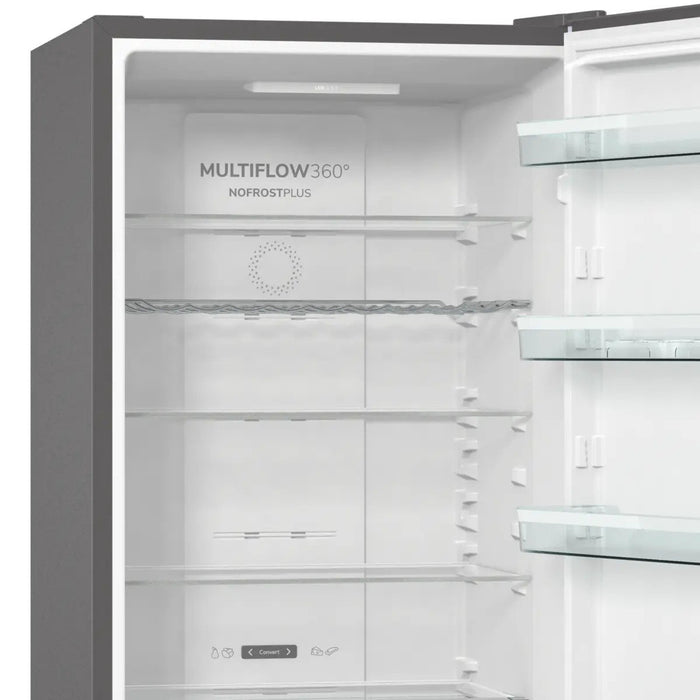 EAN 3838782760303 - Gorenje G600 NRK620CA2XL4 Independiente 331 L Gris, Acero inoxidable, Gris Oscuro imagen 13