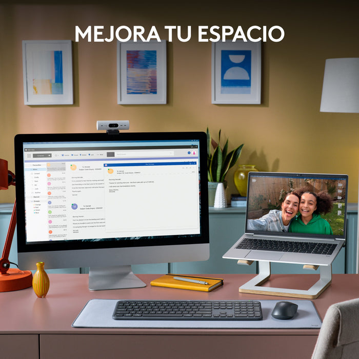 EAN 5099206119222 - Logitech 920-012486 teclado Ratón incluido Oficina RF Wireless + Bluetooth QWERTY Español Grafito imagen 10