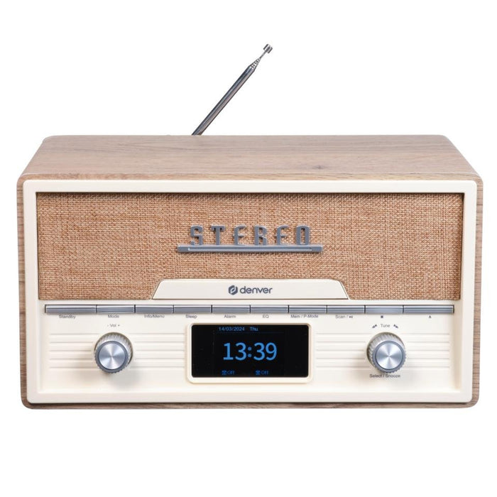 EAN 5706751073496 - Denver MDA-525LW Madera Reproductor de CD portátil imagen 1