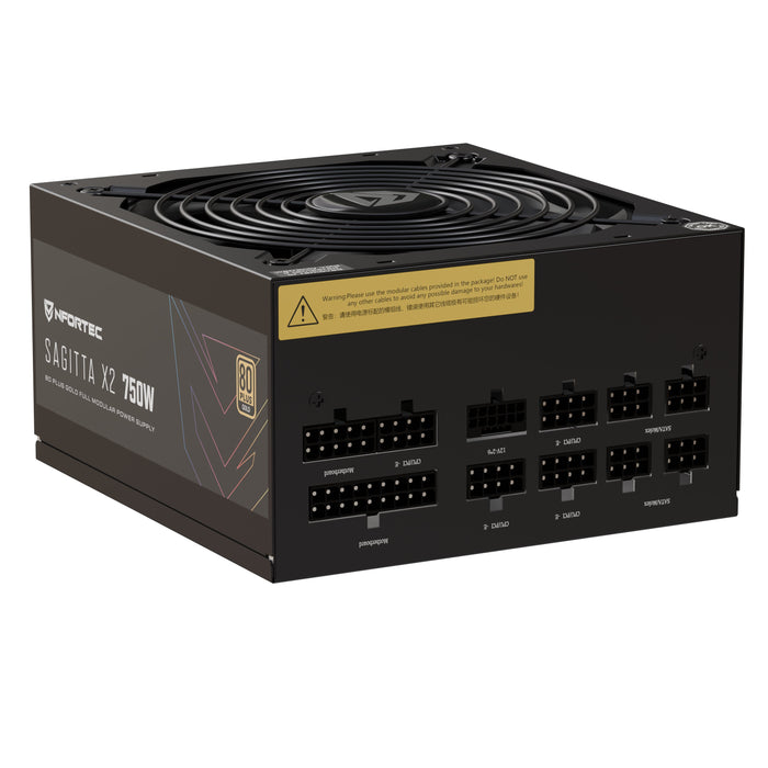 EAN 8435443722233 - Nfortec NF-PSU-SAGITTAX2-FM-750W unidad de fuente de alimentación 20+4 pin ATX ATX imagen 3