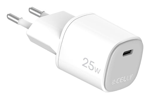 EAN 8021735212140 - Celly UPTC1USBC25WWH cargador de dispositivo móvil Cámara digital, Micrófono, Smartphone, Teléfono Blanco imagen 1