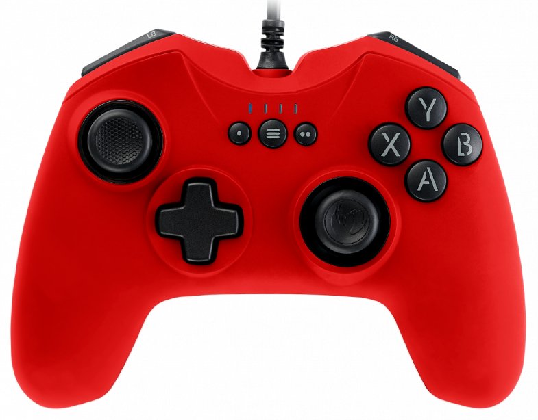 EAN 3499550359022 - NACON GC-100XF Negro, Rojo USB Gamepad Analógico/Digital PC imagen 1