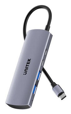 Unitek 4w1 Usb-C 10 Gbps  2x Usb-A  2x Usb-C