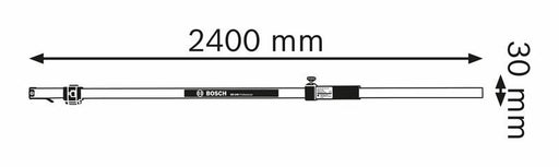 EAN 3165140558488 - Bosch 0 601 094 100 accesorio para nivel láser Regla de construcción graduada imagen 2