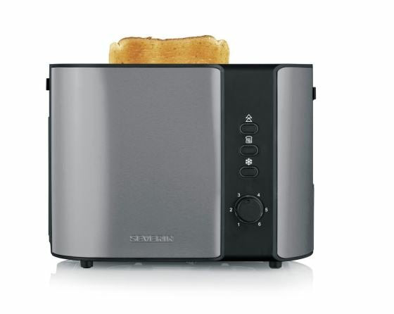 EAN 4008146045684 - Severin AT 9573 tostadora 2 rebanada(s) 800 W Antracita, Negro imagen 1