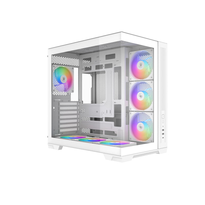 Sama V52 Atx Mid-Tower Atx Pc Case White Retail